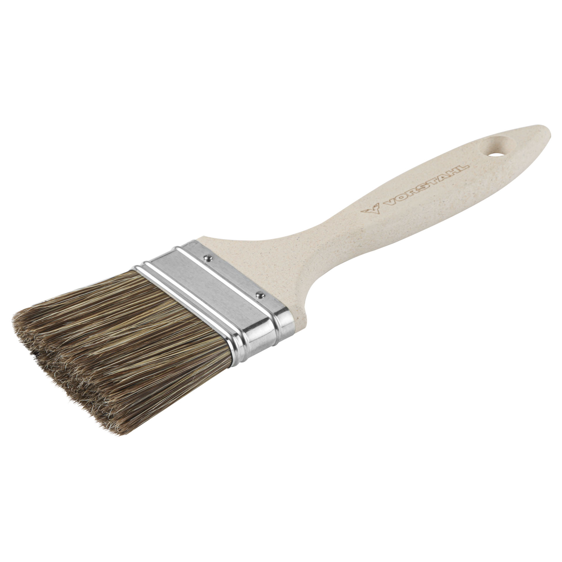 Flacher Holzpinsel Für Acrylfarben 50 Mm Vorstahl