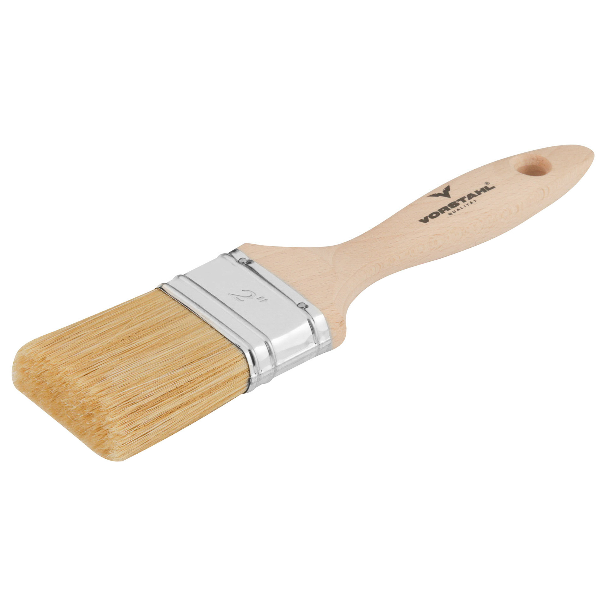 Flacher Holzpinsel Für Farben Und Lacke 50 Mm Vorstahl