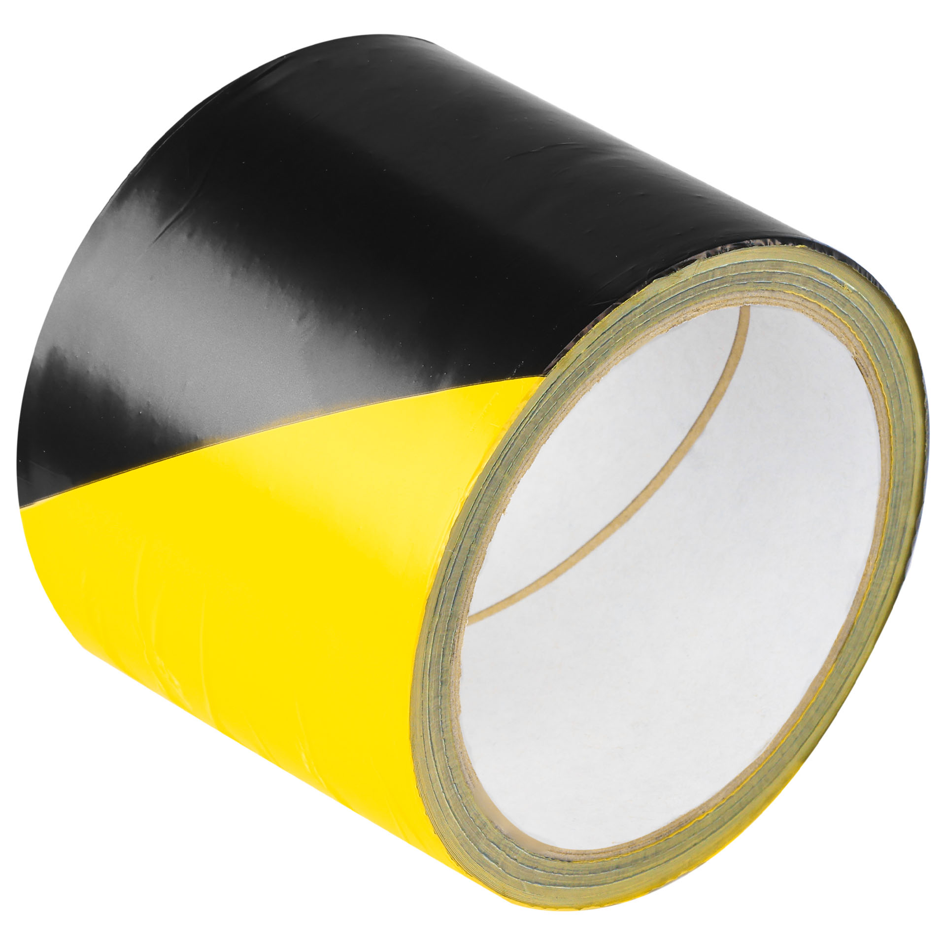 Gelbe Und Schwarze Warnfolie 75 Mm X 100 M Vorstahl