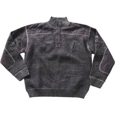 Strickpullover Naxos 50354-835, hellanthrazit, Größe 3XL