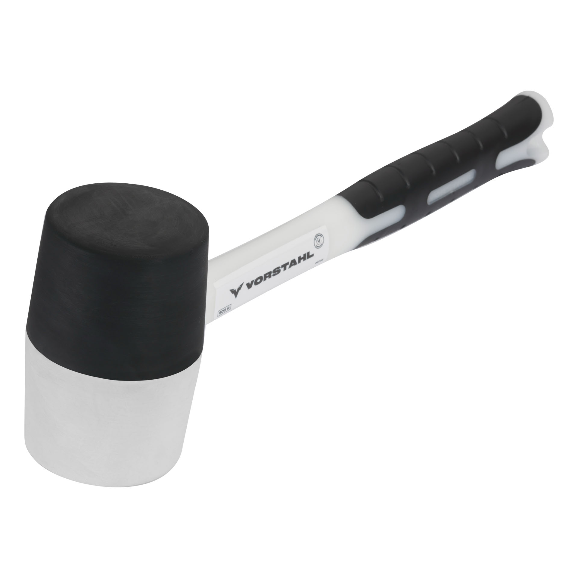 Gummipflasterhammer, Weiß Und Schwarz, Für Fiberglas-pflastersteine 900 G Vorstahl