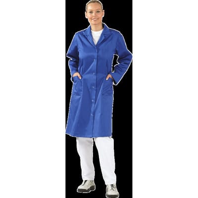 Damen-Mantel 1601 kornblau, Größe 36