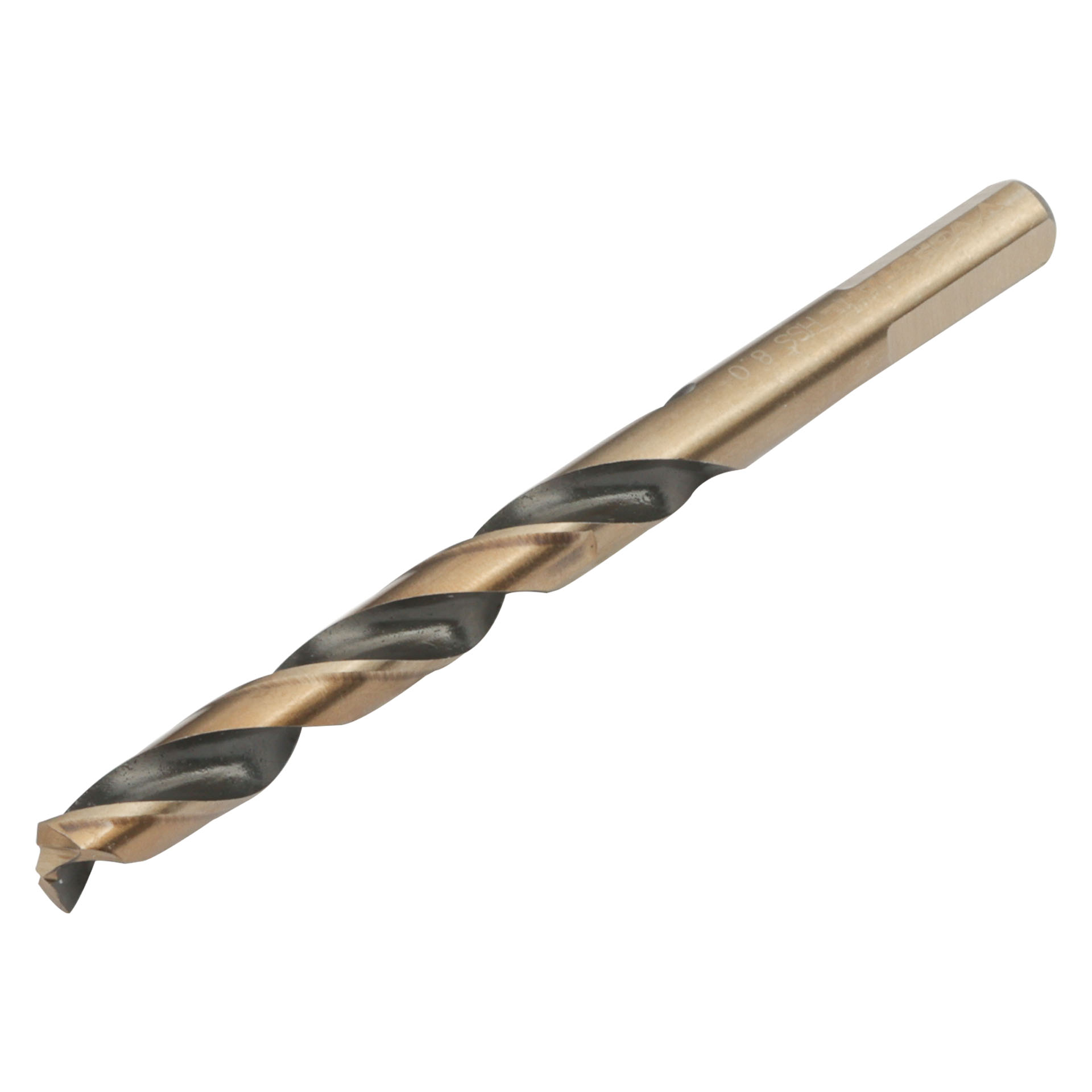 Bohrer Für Metall, Gusseisenblech Hss-g M2 Turbo 4 Mm X 75 Mm Vorstahl