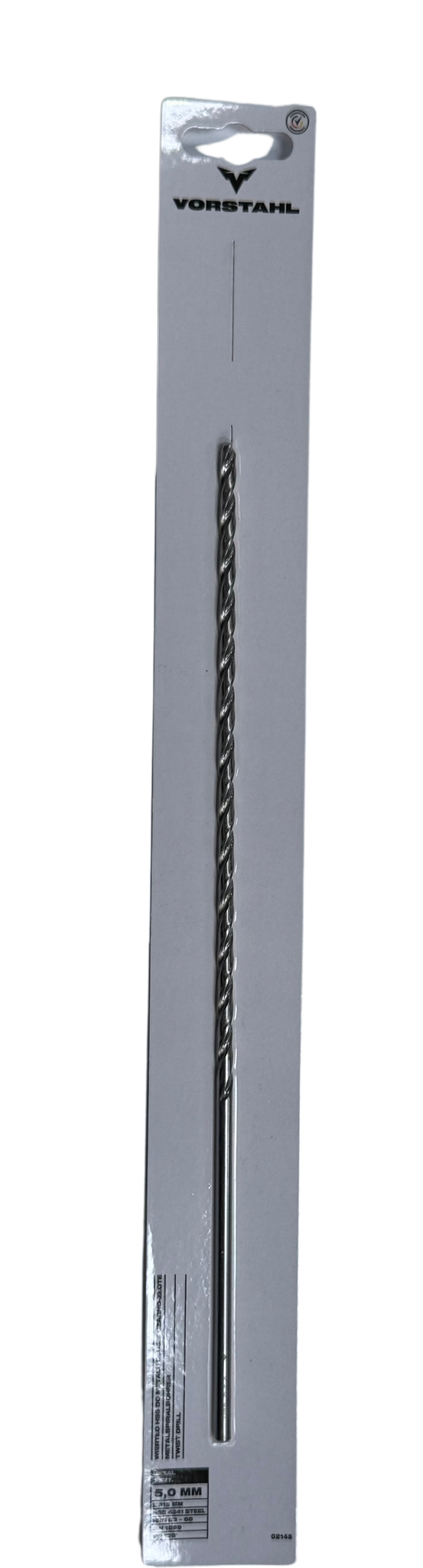 Extra Langer Bohrer Für Metall, Gusseisen, Blech, Hss-g 5 Mm X 315 Mm Vorstahl
