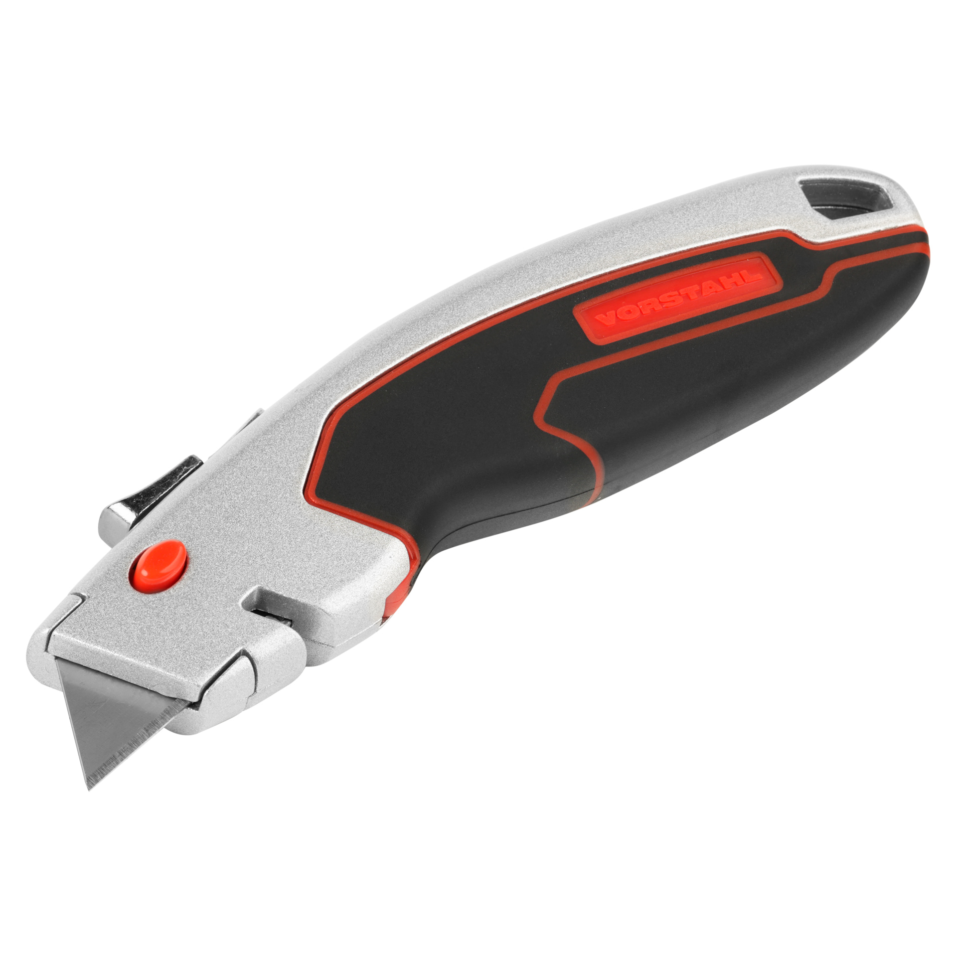 Handmesser Aus Aluminium, Trapezklinge Aus Sk4-stahl, Vorstahl 59 X 19 X 0,61 Mm