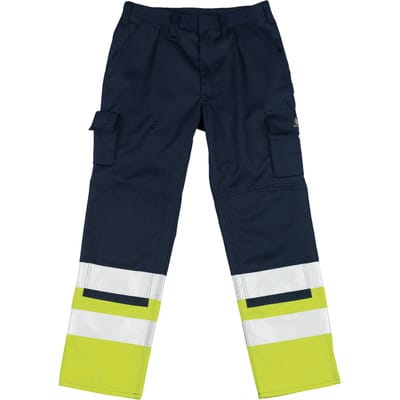 Arbeitshose Patos 12379-430, marineblau/gelb, Größe C52, 82