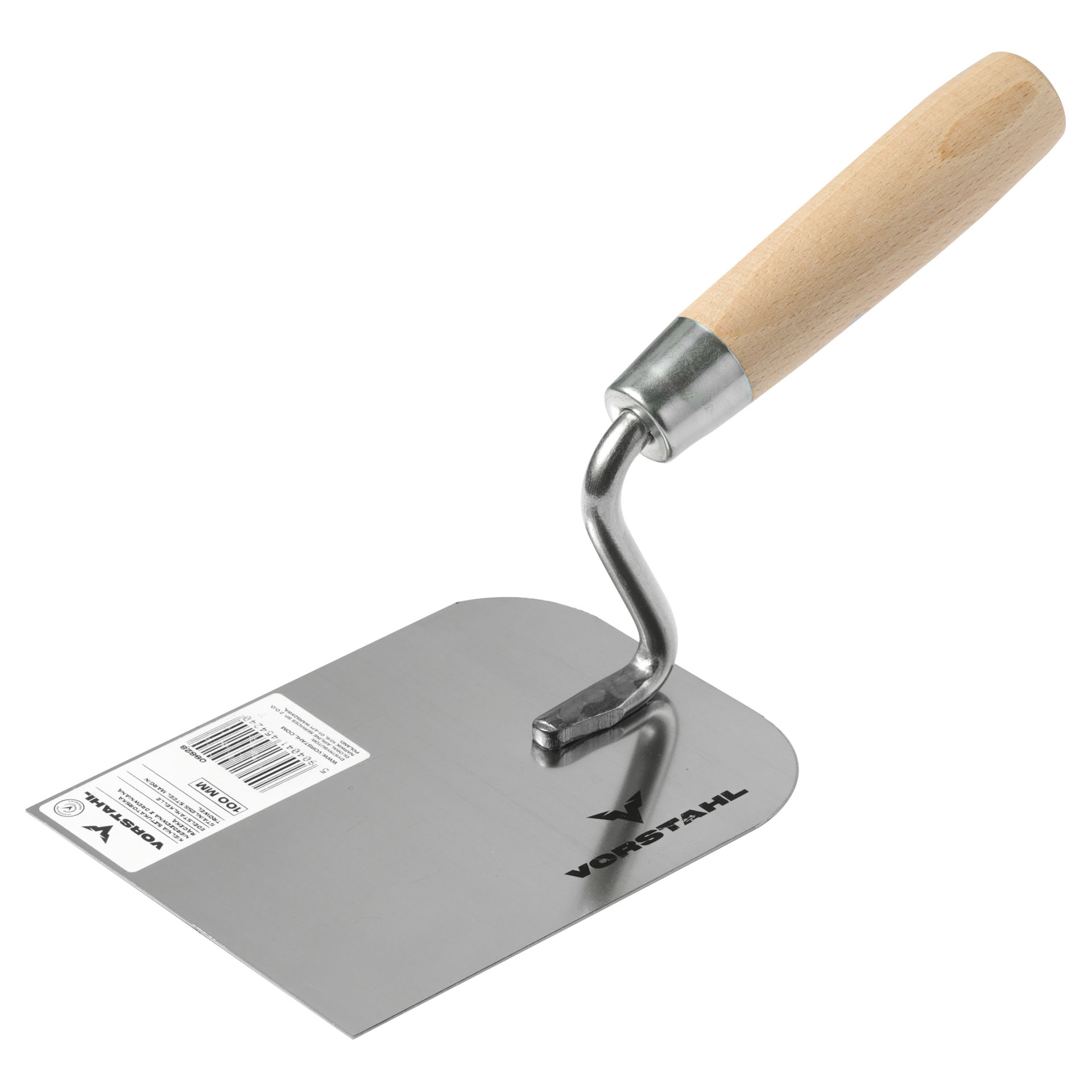 Vorstahl 100 Mm Maurerkelle Aus Edelstahl Mit Holzgriff