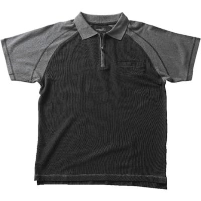 Berufs-Poloshirt Bianco 50302-260, schwarz/anthrazit, Größe 3XL