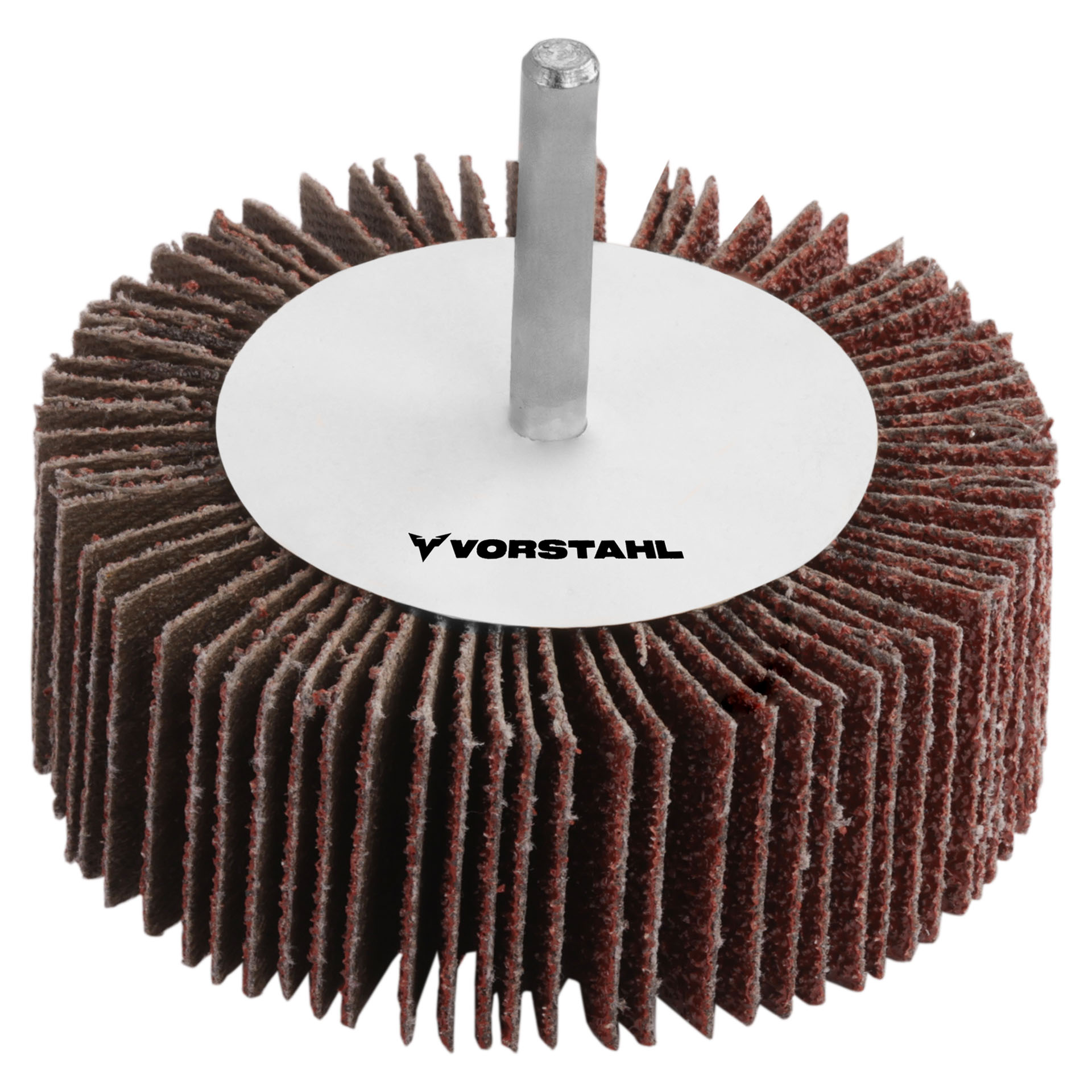 Vorstahl 40x20 P60 Schaft-fächerscheibe Zum Schleifen