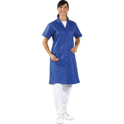 Damen-Mantel 1611 kornblau, Größe 44