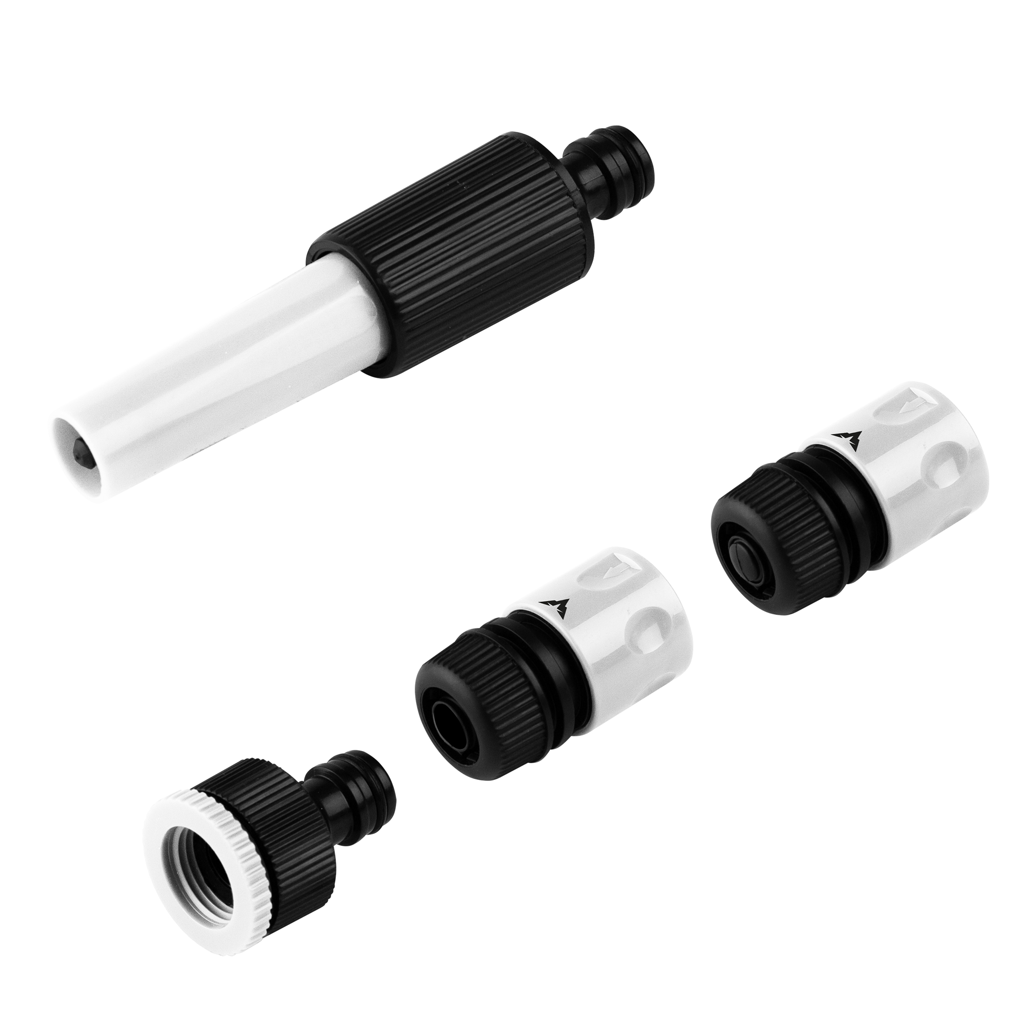 Sprinkleranlage Mit Einem Satz 1/2"-anschlüsse, 3/4"-1/2"-adapter Plus 2 Schnellkupplungen