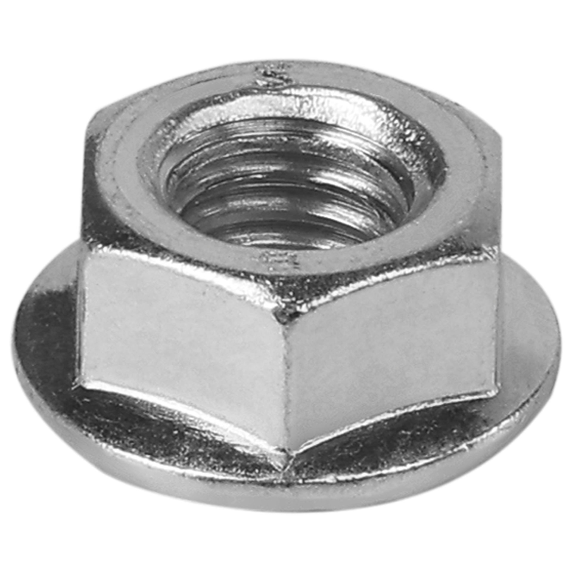 Sechskant-flanschmutter Mit Sicherung Din 6923 8-tlg. M6 Vorstahl