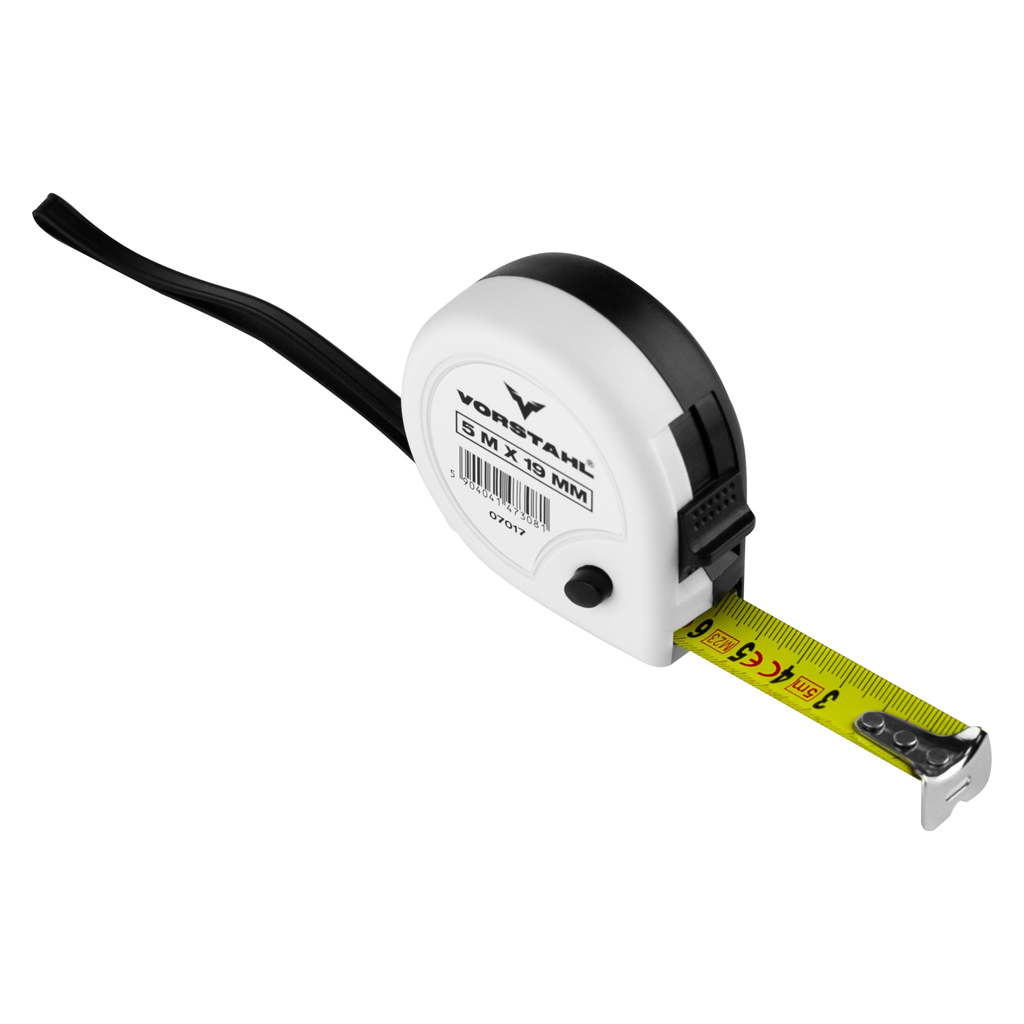 Stahlmaßband Mit Arretierung, 2x „stopp“, 3 M X 16 Mm, Vorstahl
