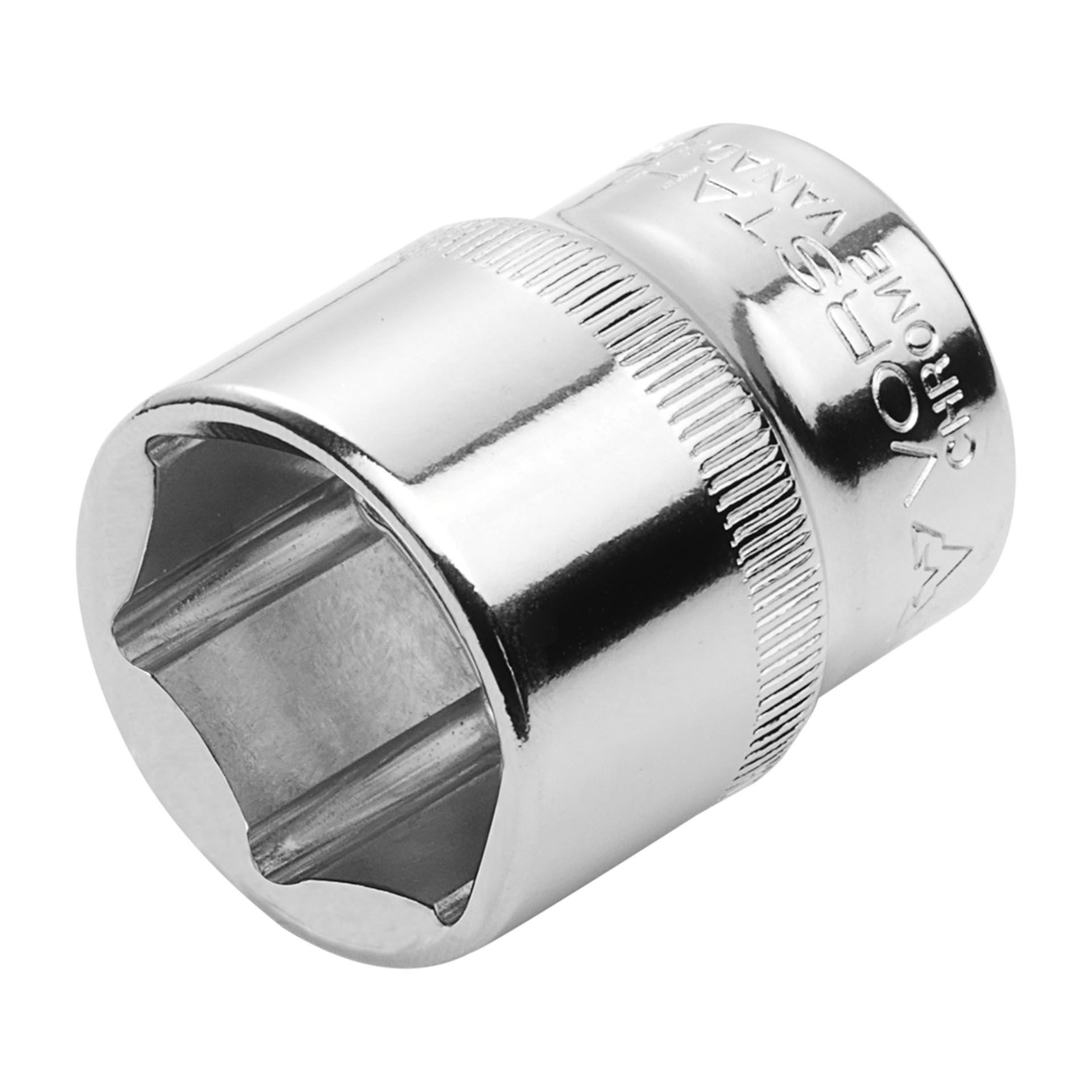 Sechskant-steckschlüssel Kurz 1/2“ Crv 8mm Vorstahl