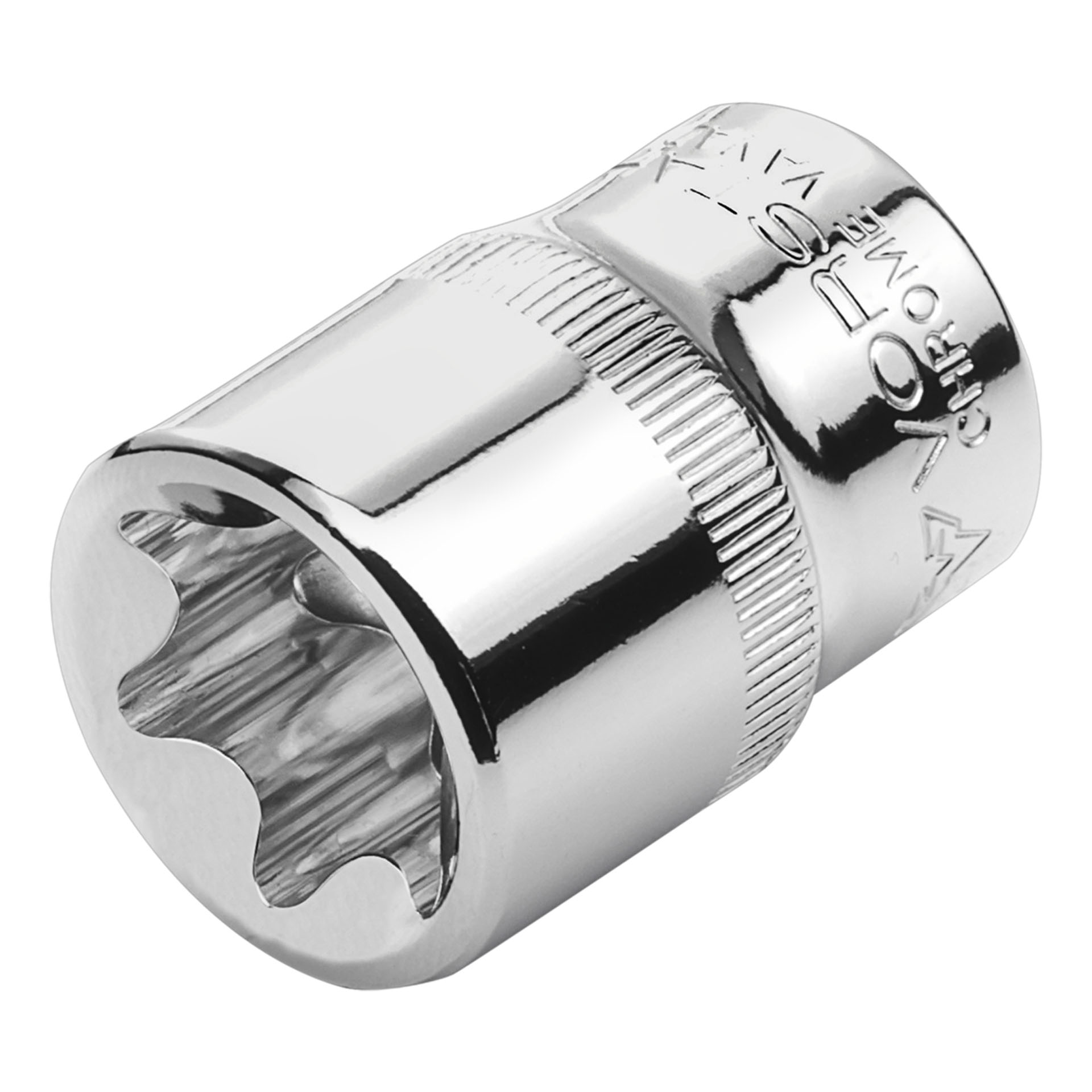 Steckschlüssel 1/2" Torx-steckschlüssel, Verchromt, Geschmiedet, Crv E20 Vorstahl