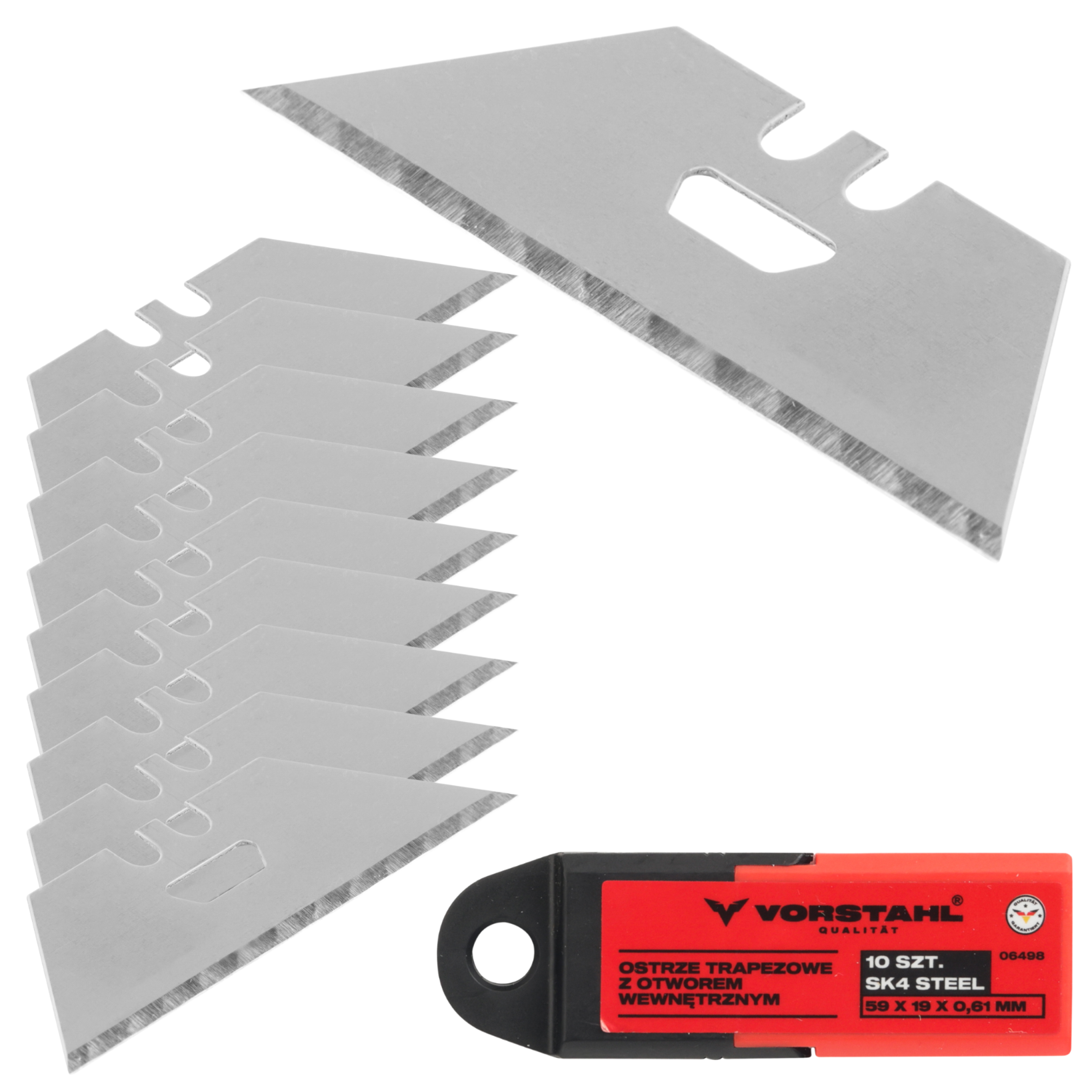 Trapezförmige Klingen, Austauschbare Einsätze, Ersatzklingen Für Das Vorstahl-messer, 10er-set