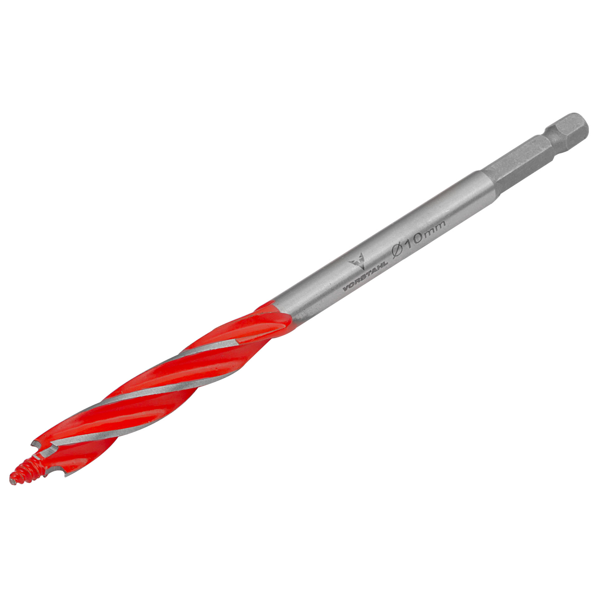Holzbohrer, Vierschneidig, Sechskantschaft 1/4" 16 Mm X 165 Mm Vorstahl