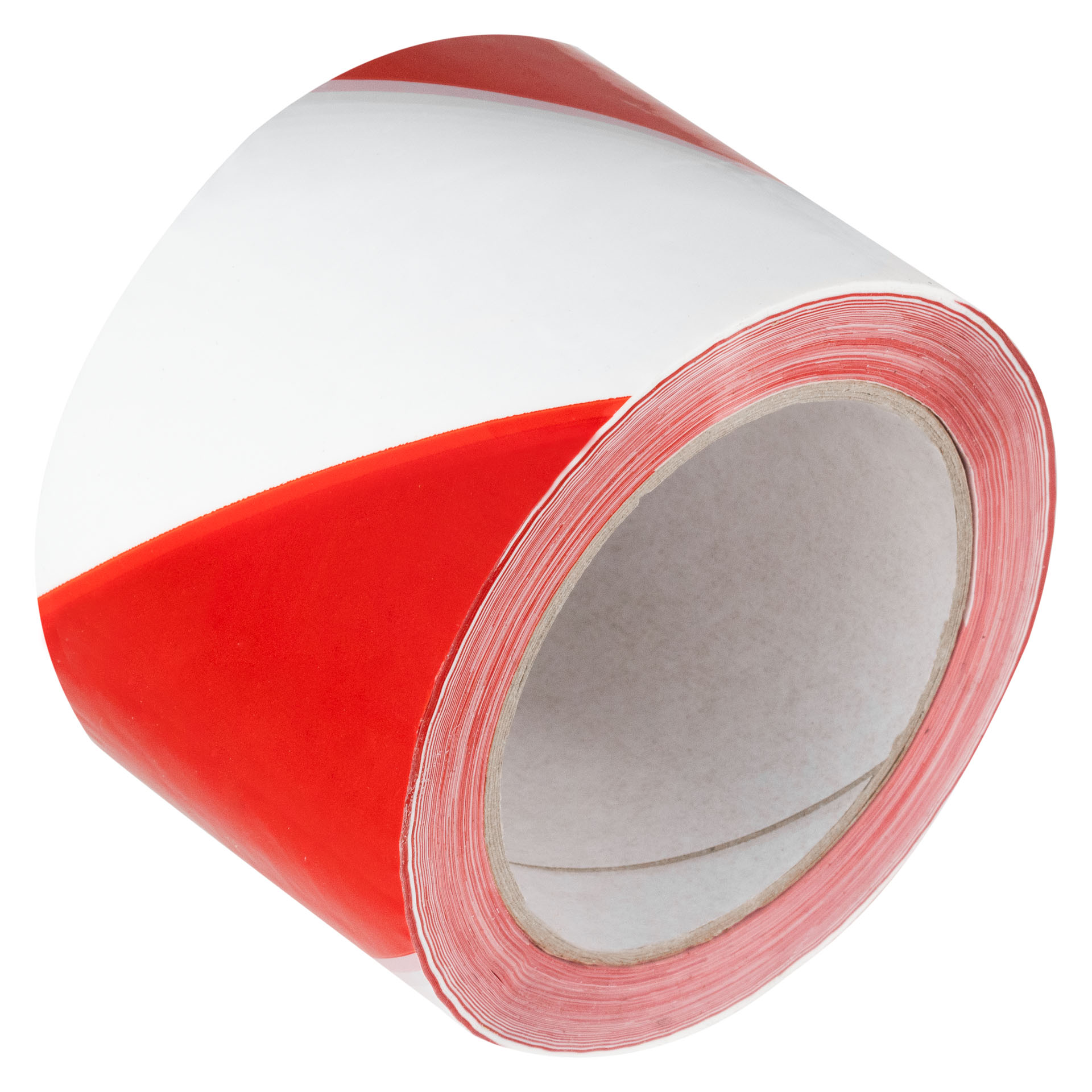 Baustellen-warnband, Weiß Und Rot, 72 Mm X 100 M, Vorstahl