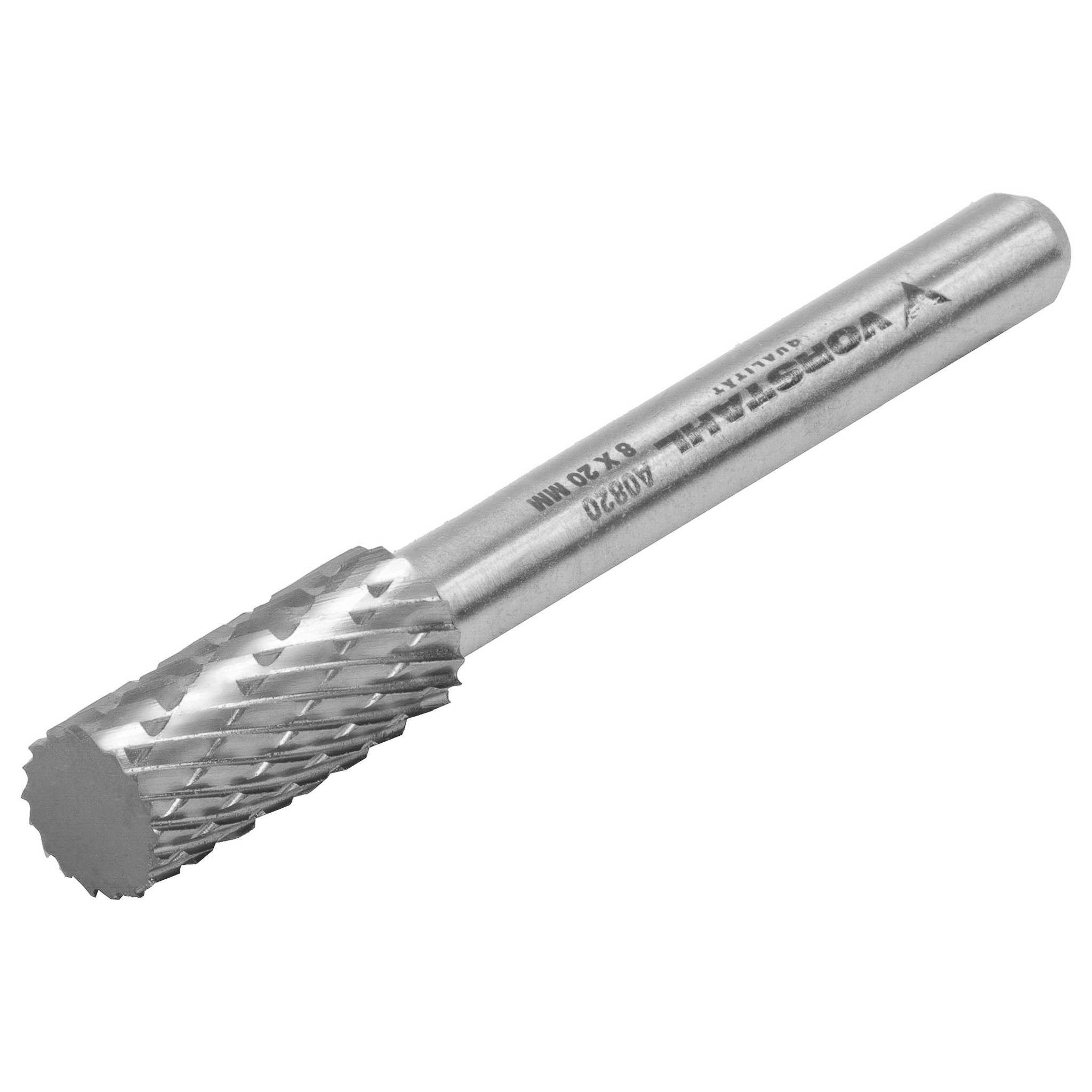 Yg7 Hochgeschwindigkeits-hartmetallfräser, Zylindrisch, Präzise, 10x20mm, Fi 6mm, Vorstahl