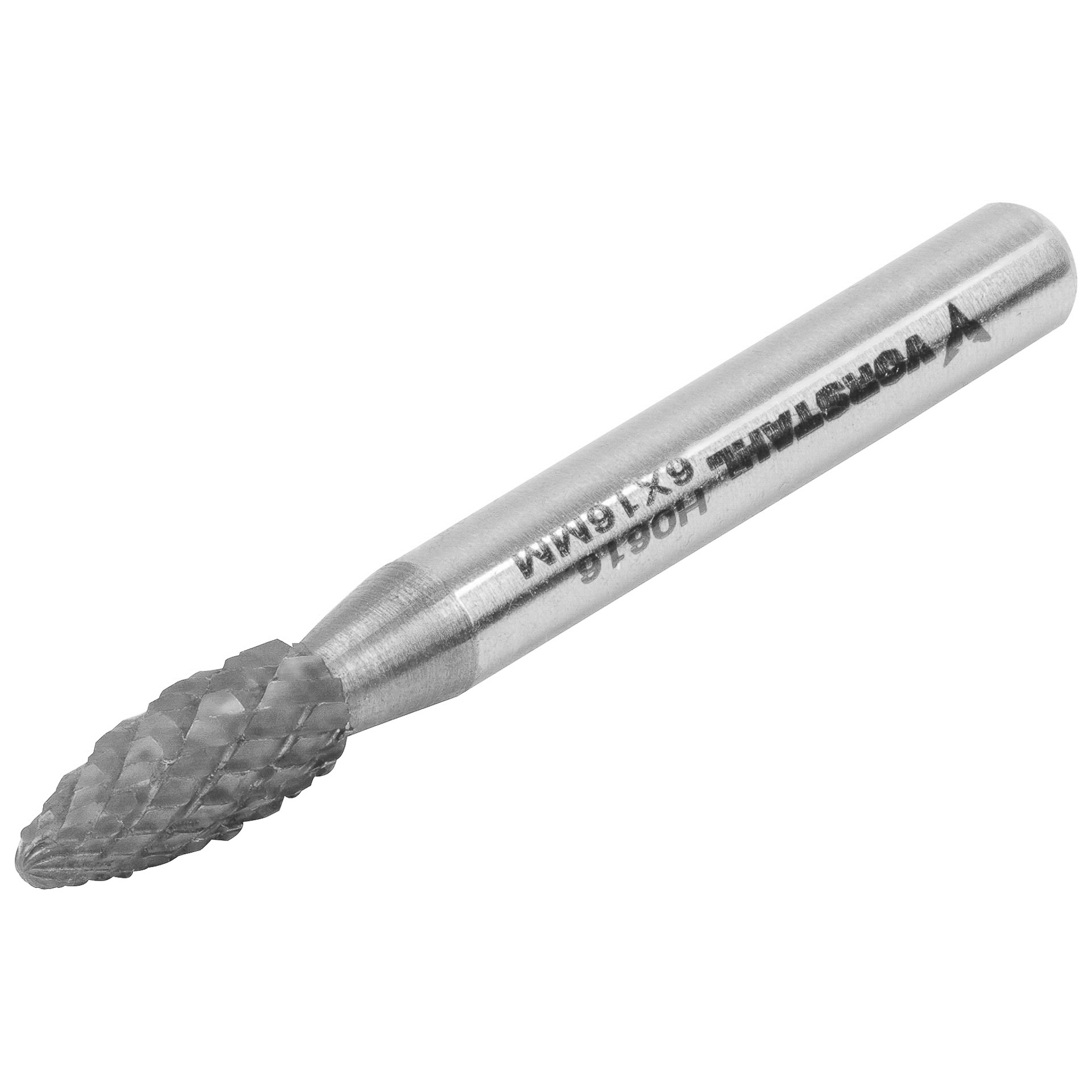 Hochgeschwindigkeits-hartmetallfräser Yg8 Flamme H0616m06 6x16mm Fi 6mm Vorstahl