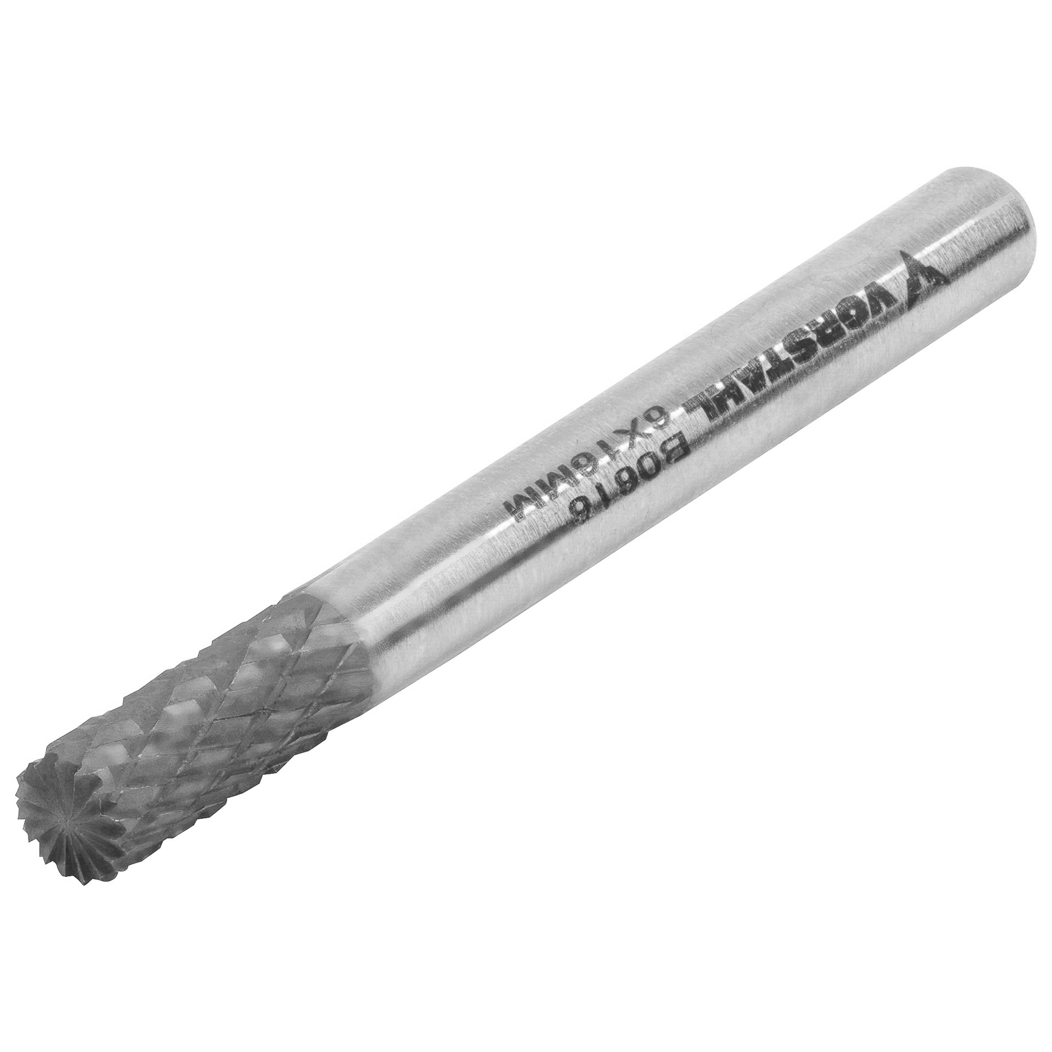 Yg8 Hochgeschwindigkeits-hartmetall-schaftfräser, Zylindrisch, Plan, 6x16 Mm, Fi 6 Mm, Vorstahl