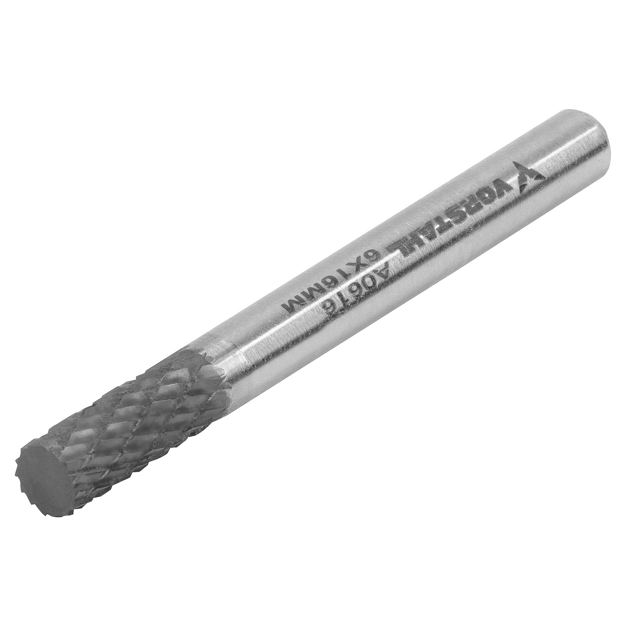 Yg8 Hochgeschwindigkeits-hartmetallfräser, Zylindrisch, Präzise, 6x16mm, Fi 6mm, Vorstahl