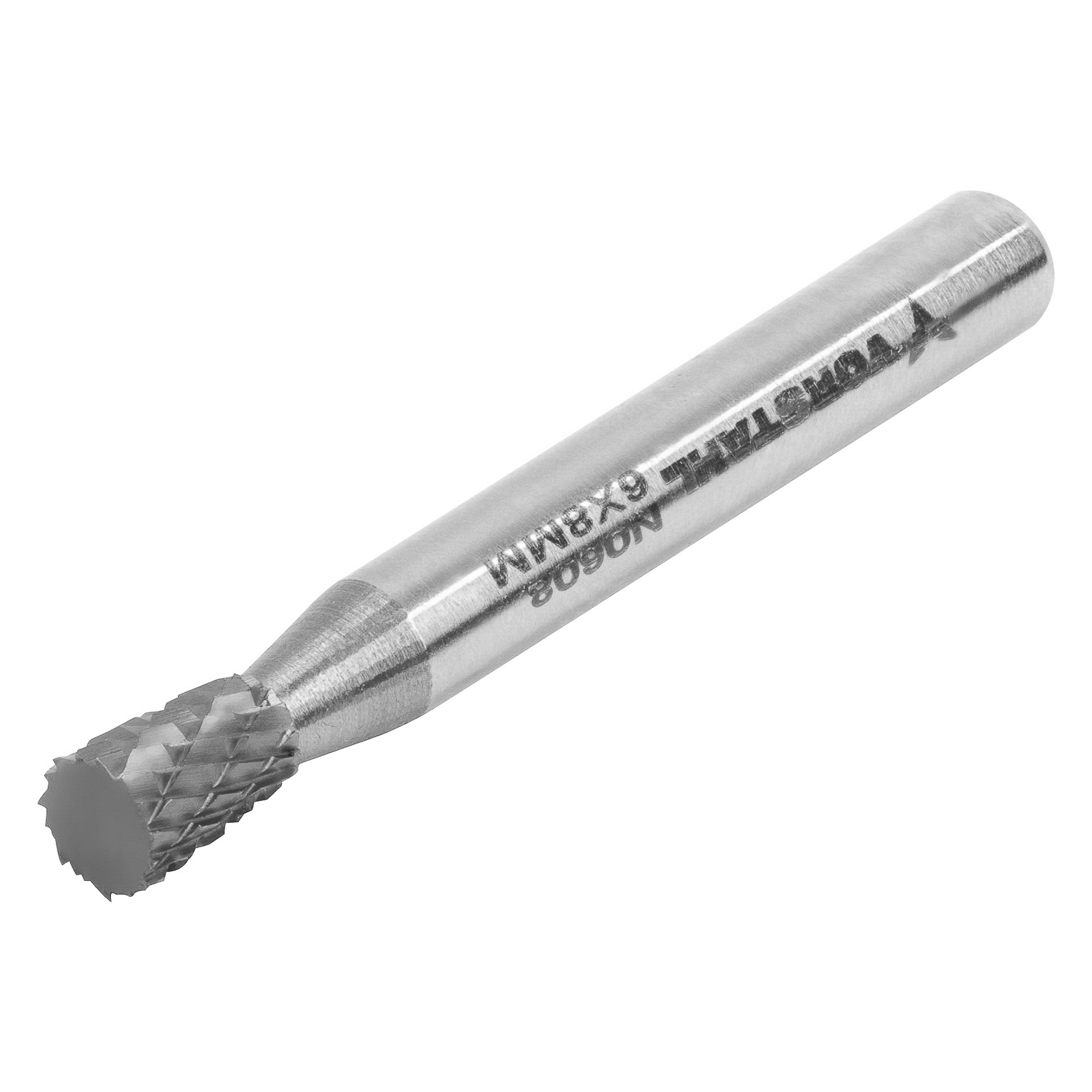 Yg8 Hochgeschwindigkeits-hartmetallfräser, Umgekehrt Konisch, 6x8 Mm, Fi 6 Mm, Vorstahl