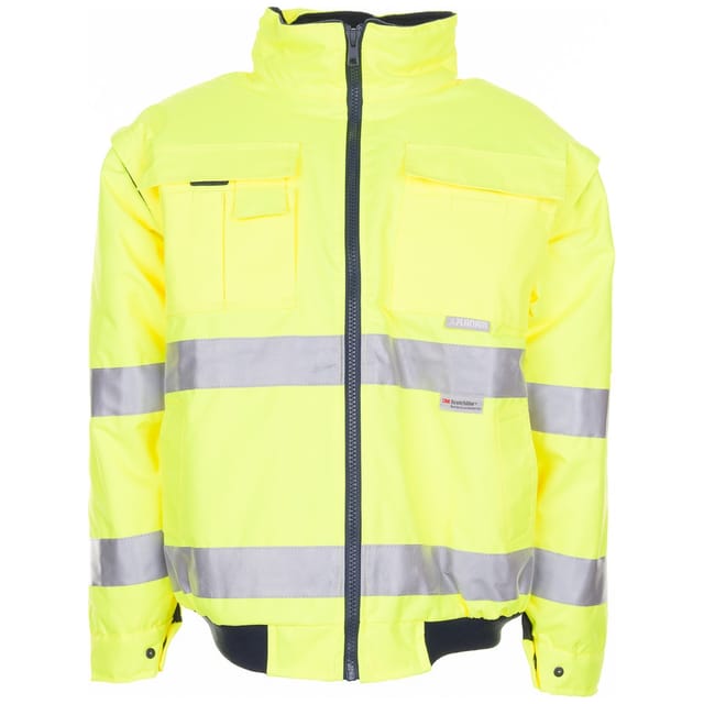 Winterjacke 2044 warngelb, Größe S