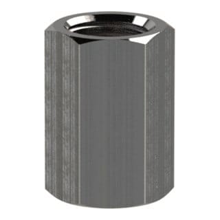 Muffe mit Außensechskant, G 1/8", SW 14, Edelstahl 1.4571