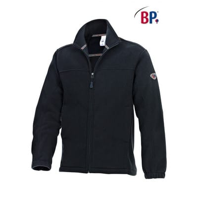 Fleecejacke 1872 646 schwarz, Größe XL