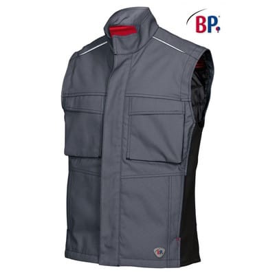 Thermoweste 1786 555 dunkelgrau/schwarz, Größe M
