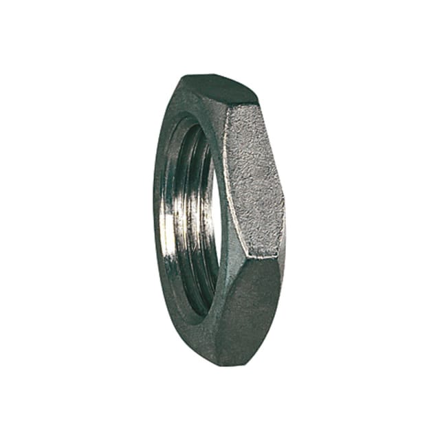 Sechskant-Gegenmutter, G 1/8", SW 14, Edelstahl 1.4408