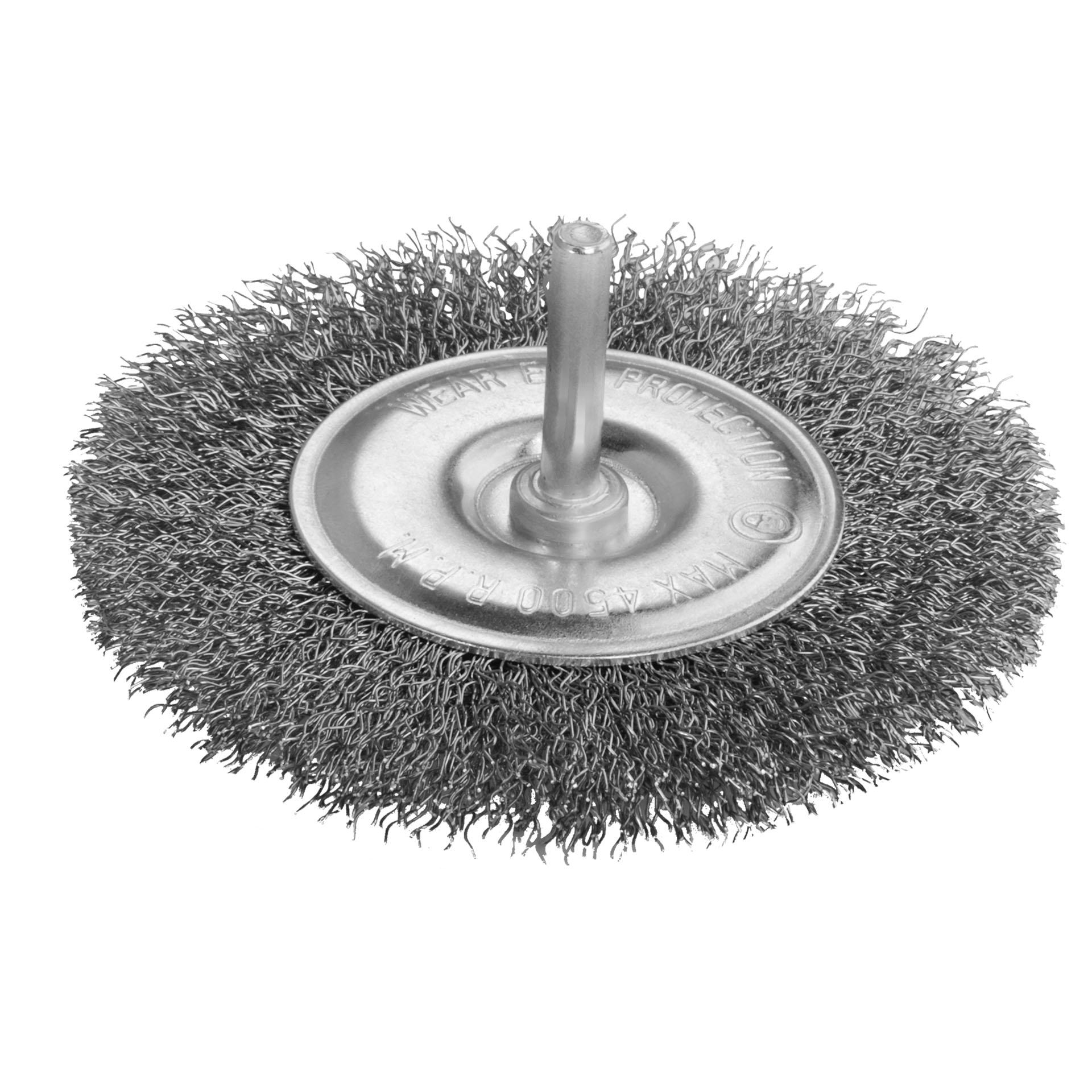 Vorstahl 80mm Welldraht-farbentfernungs-scheibenbürste