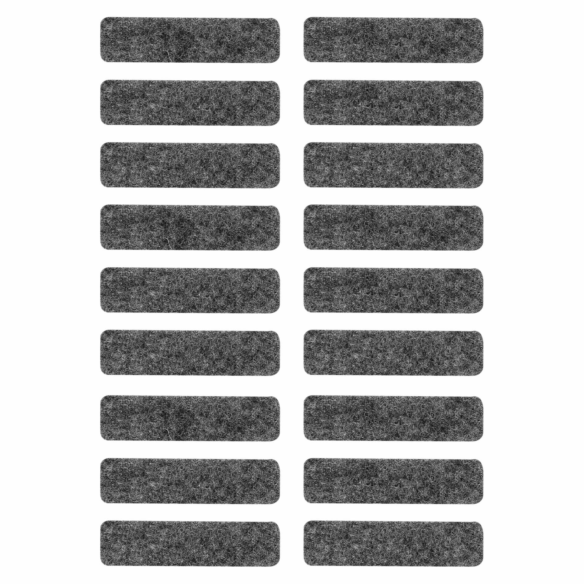 Selbstklebende Filzgleiter, Grau (16er-set), 10 X 40 Mm, Vorstahl
