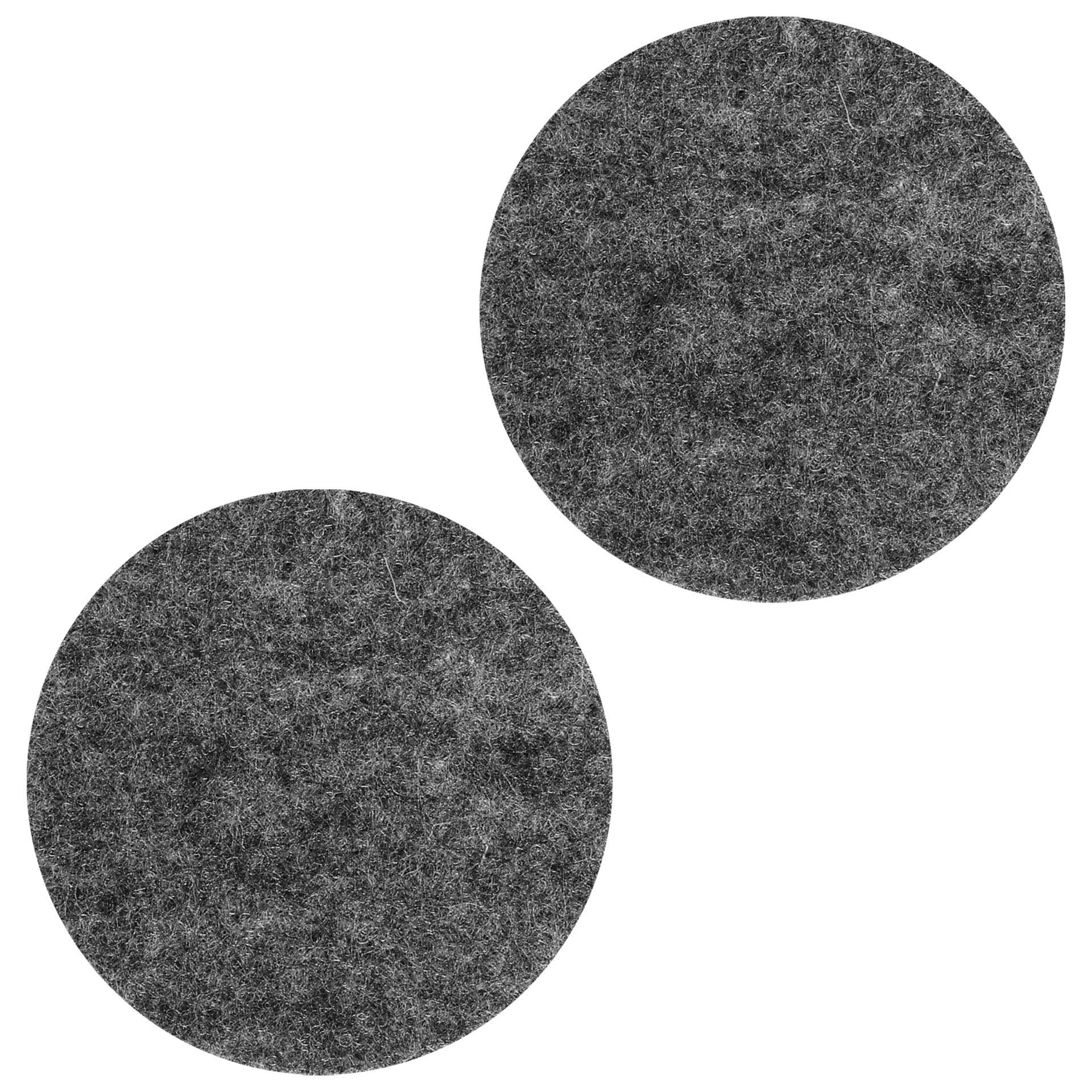 Selbstklebende Filzgleiter Grau (2er-set) Fi 50 Mm Vorstahl