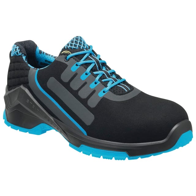 Sicherheitshalbschuh VD PRO 1500 ESD, S2 SRC CI, schwarz/türkis, NB, Größe 36