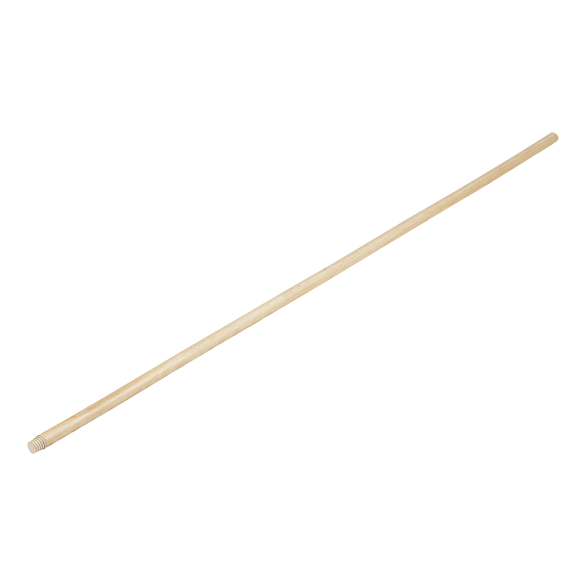 Griffart: Holz, Gewinde, Für Besenbürste, 22 Mm, 150 Cm, Vorstahl