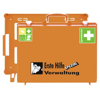 Verbandkasten SPEZIAL MT-CD Verwaltung, orange