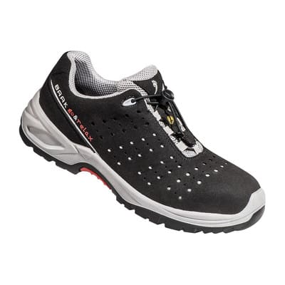 Sicherheitshalbschuh Henk Industrial, S1P SRC ESD, schwarz/weiß, W11, Größe 42