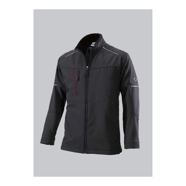 Softshelljacke für Herren 1868 572 schwarz, Größe XL