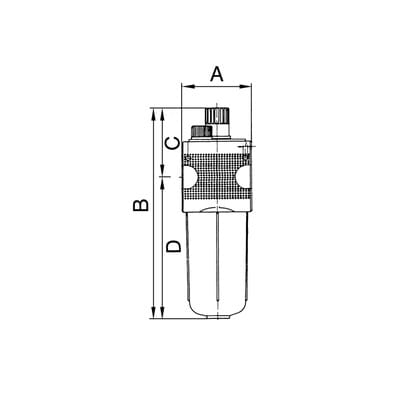 Nebelöler »multifix«, mit Polycarbonatbehälter, BG 5, G 1