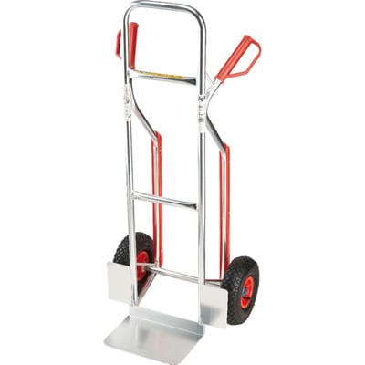 Alu-Transportkarre 150kg, 305 x 210mm, Luftreifen