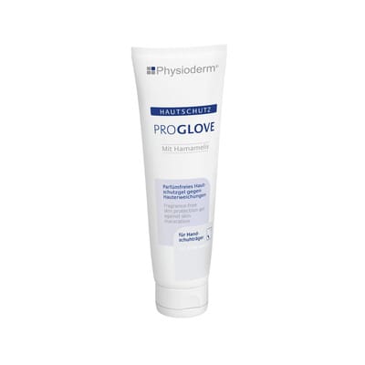 PROGLOVE Hautschutzgel parfümfrei, alkoholhaltig, transparent, 100ml Tube