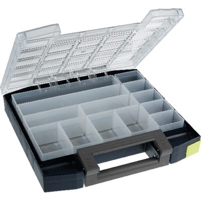 Sortimentskoffer boxxser 55 5x5-0 blau ohne Einsätze