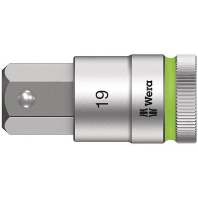 8740 C HF Zyklop Bitnuss mit 1/2"-Antrieb mit Haltefunktion, 19 x 60mm