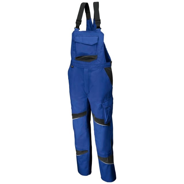 ACTIVIQ Latzhose 3250 5365, kbl.blau/schwarz, Größe 50
