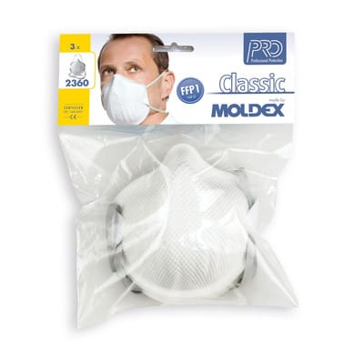 Feinstaubmaske Klassiker 2360 FFP1 NR D, 20 Stück