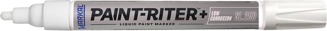 Edelstahl-Lackmarker SL 250 weiß