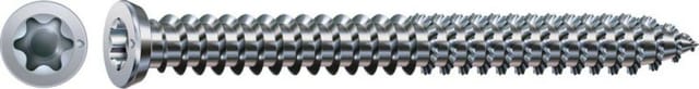 RA-Rahmenanker Flachsenkkopf St zn blk VG T-STAR plus T 30, 7,5x100mm