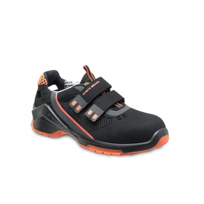Sicherheitssandale VD PRO 1040 ESD, S1 SRC, schwarz/orange, XB, Größe 45